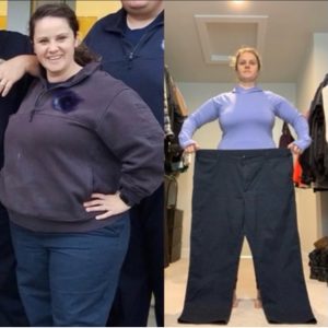 Weight Loss, women with smaller sized clothes